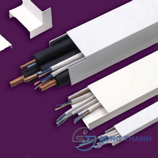 Máng ghen luồn dây có nắp