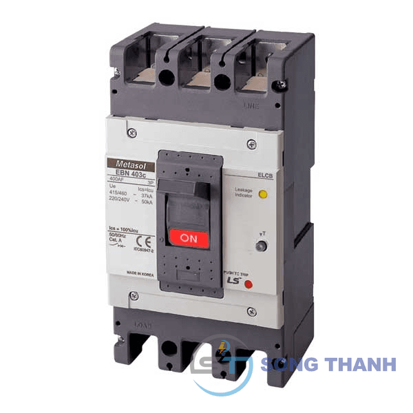 CB khối chống giật 250A 3P 30mA 37kA