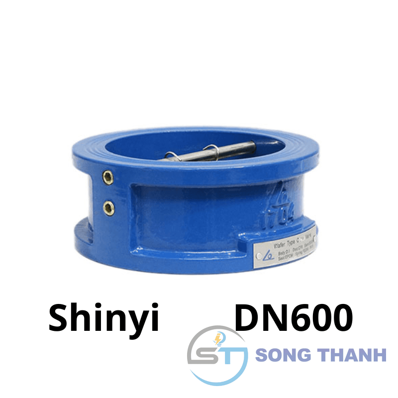 Van 1 chiều bướm DN600