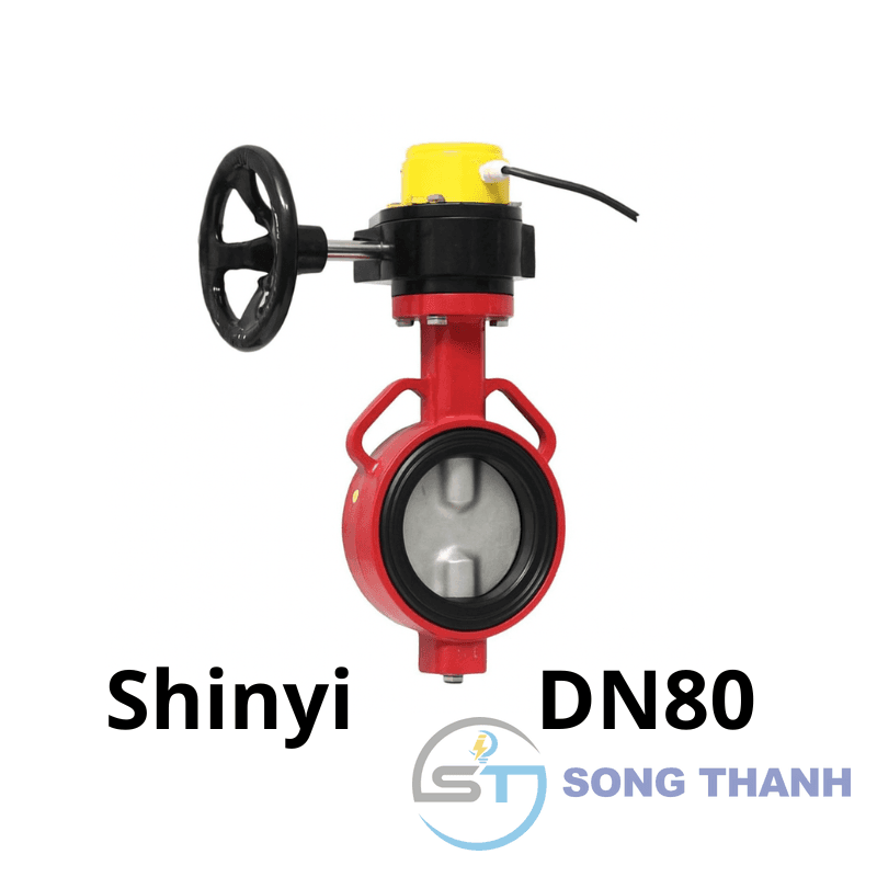 Van bướm tín hiệu DN80