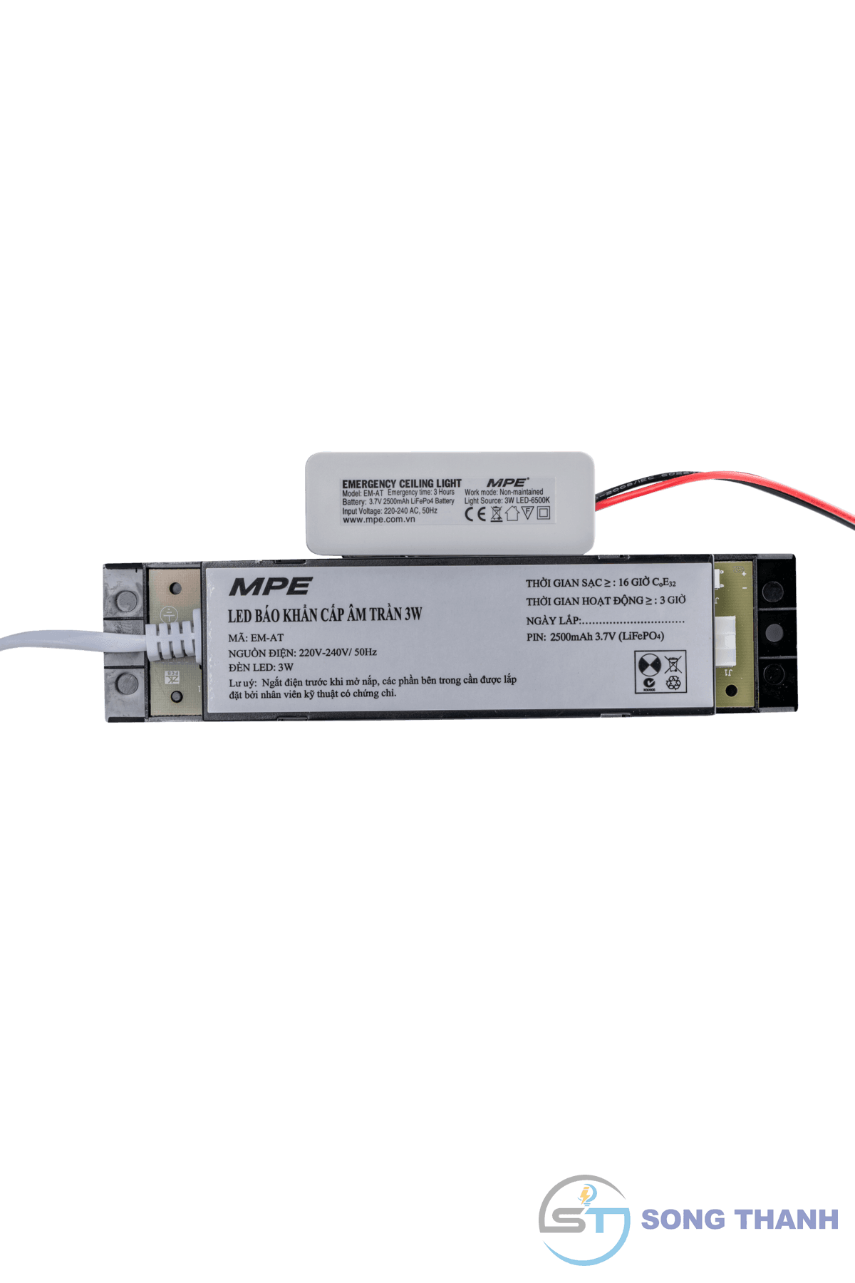 Đèn led downlight khẩn cấp âm trần