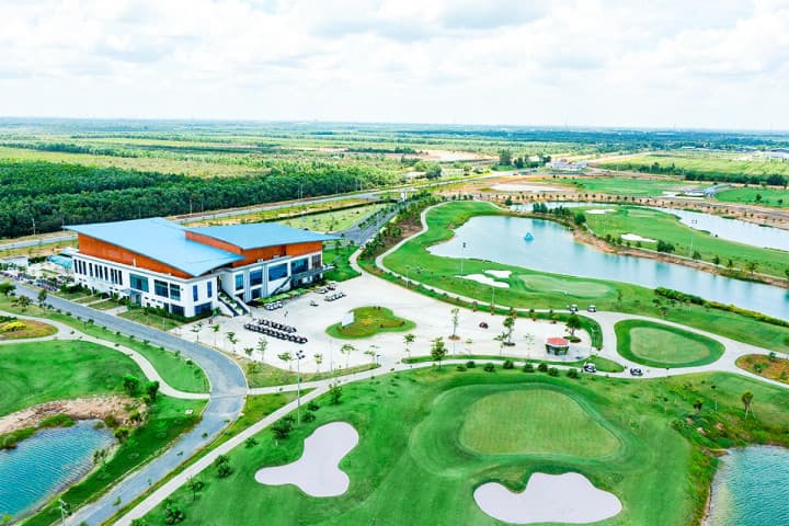 Cung cấp vật tư kỹ thuật cho Dự án Sân golf Hoàn Cầu Long An
