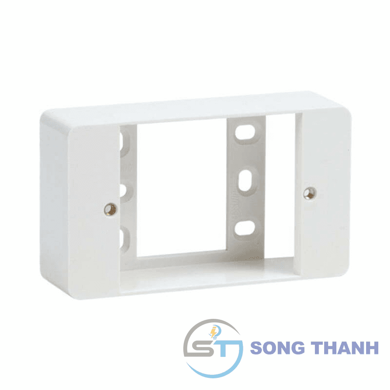 Đế nổi nhựa chữ nhật tự chông cháy dùng cho kiểu S18A, S19, SC