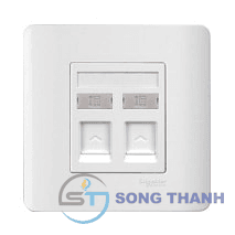 Bộ ổ cắm đơn 16A 2P+E có nắp