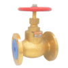 Van cầu đồng mặt bích một chiều MIHA-5K - DN20