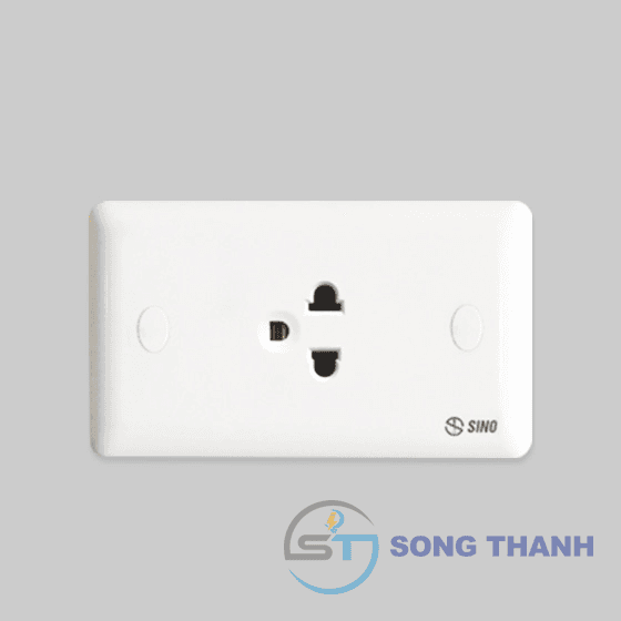 Ổ cắm đơn 3 chấu 16A