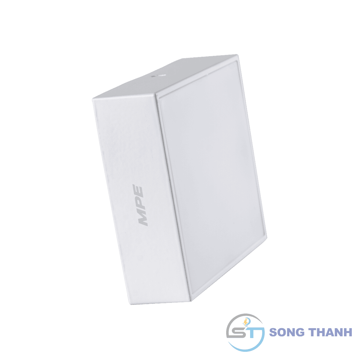 Đèn led downlight vuông nổi thân trắng