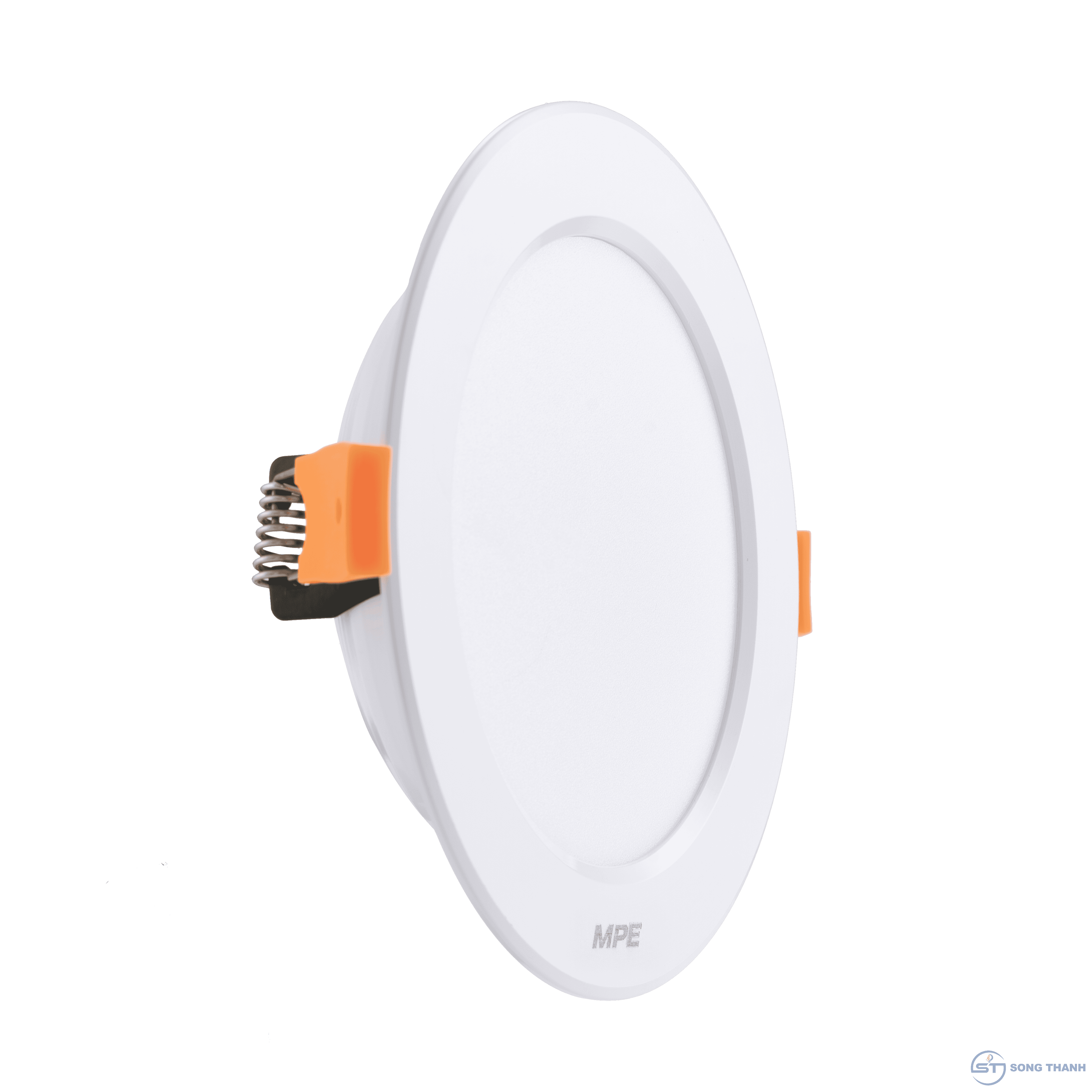 Đèn led downlight viền trắng phi 140mm