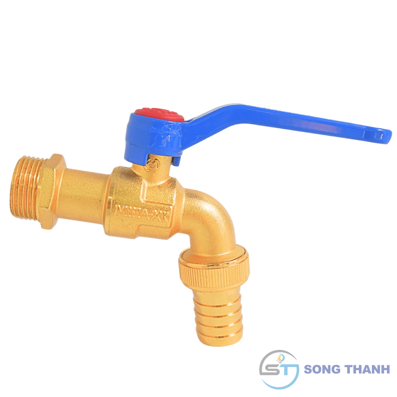 Vòi vườn đồng mạ vàng MIHA-XK - DN20