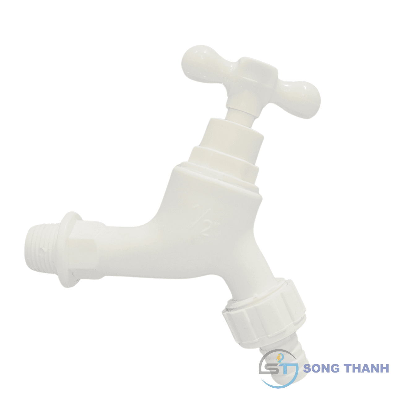 Vòi nhựa tay xoáy nối ống mềm nhựa MH - DN15