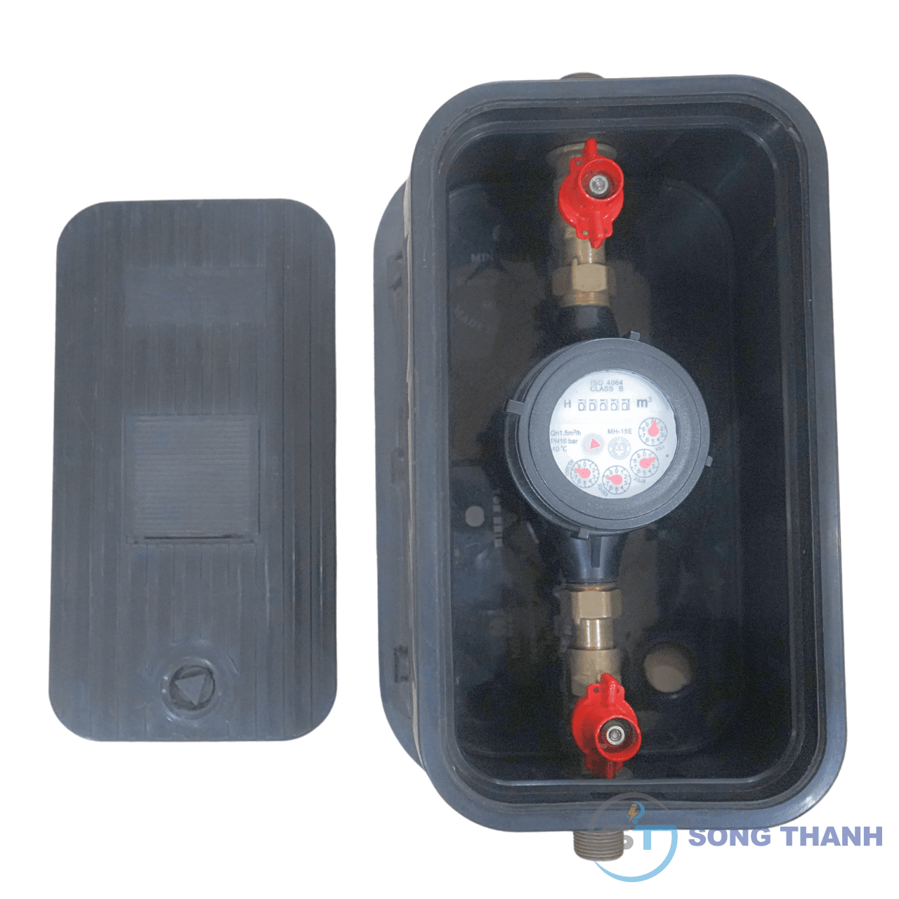 Hộp đồng hồ nhựa MH - DN15