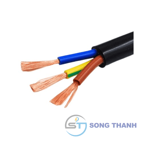 Dây điện 3 lõi Cadivi VCmt/LF-3×2.5 mm2 – 300/500V