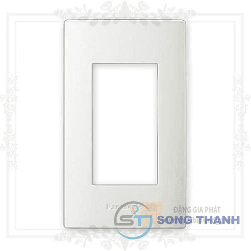 Mặt che dùng cho 3 thiết bị màu trắng