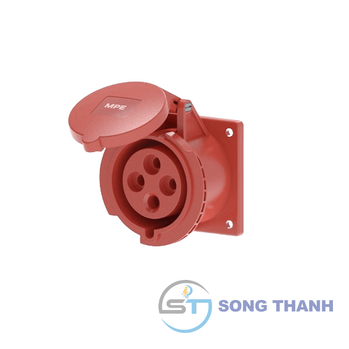 Ổ cắm công nghiệp gắn âm 3P+E