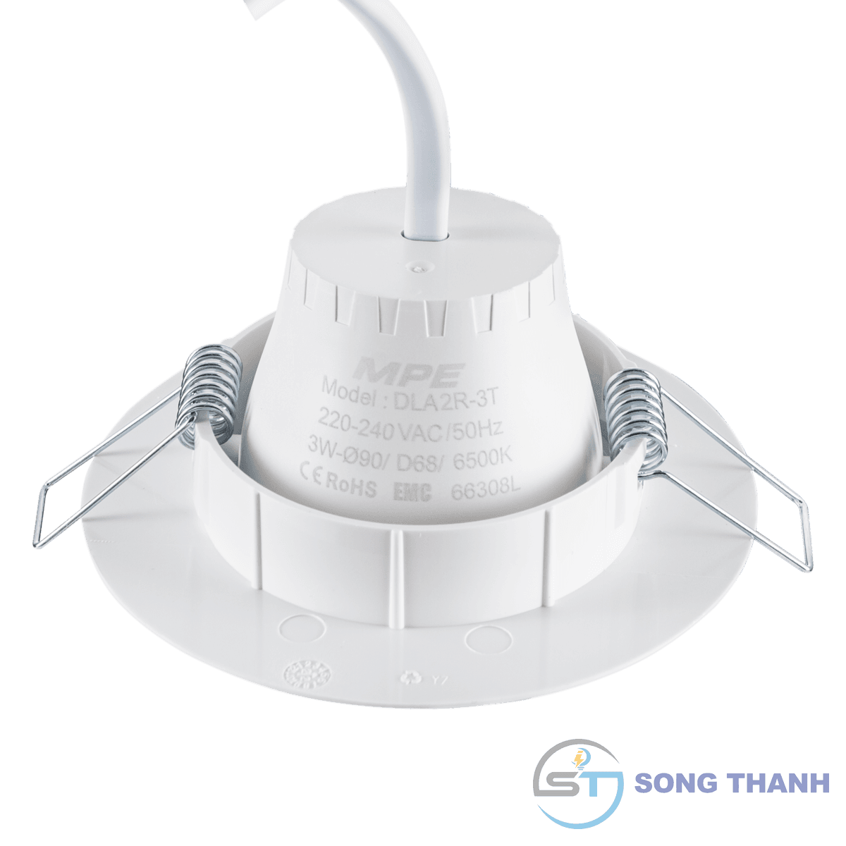 Đèn led downlight âm điều chỉnh góc chiếu mặt tròn