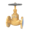 Van cầu đồng mặt bích hai chiều MIHA-5K - DN40
