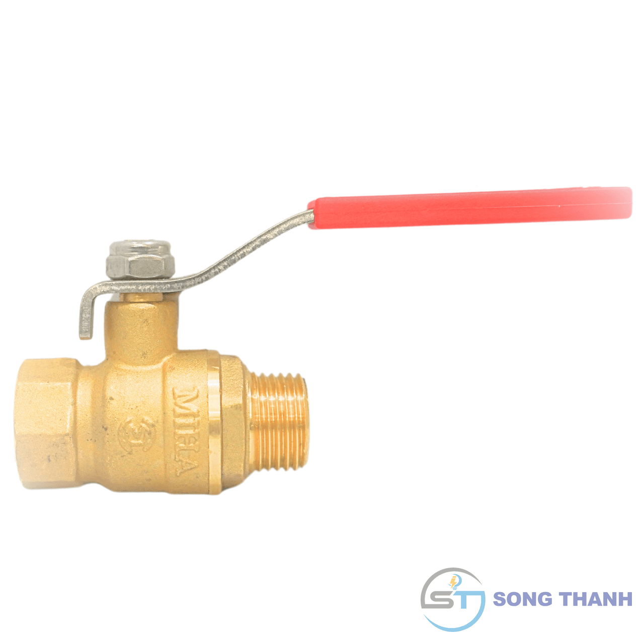 Van bi đồng ren trong ren ngoài tay gạt MIHA - DN20