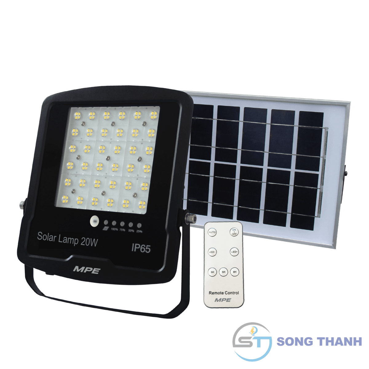 Đèn led pha năng lượng mặt trời