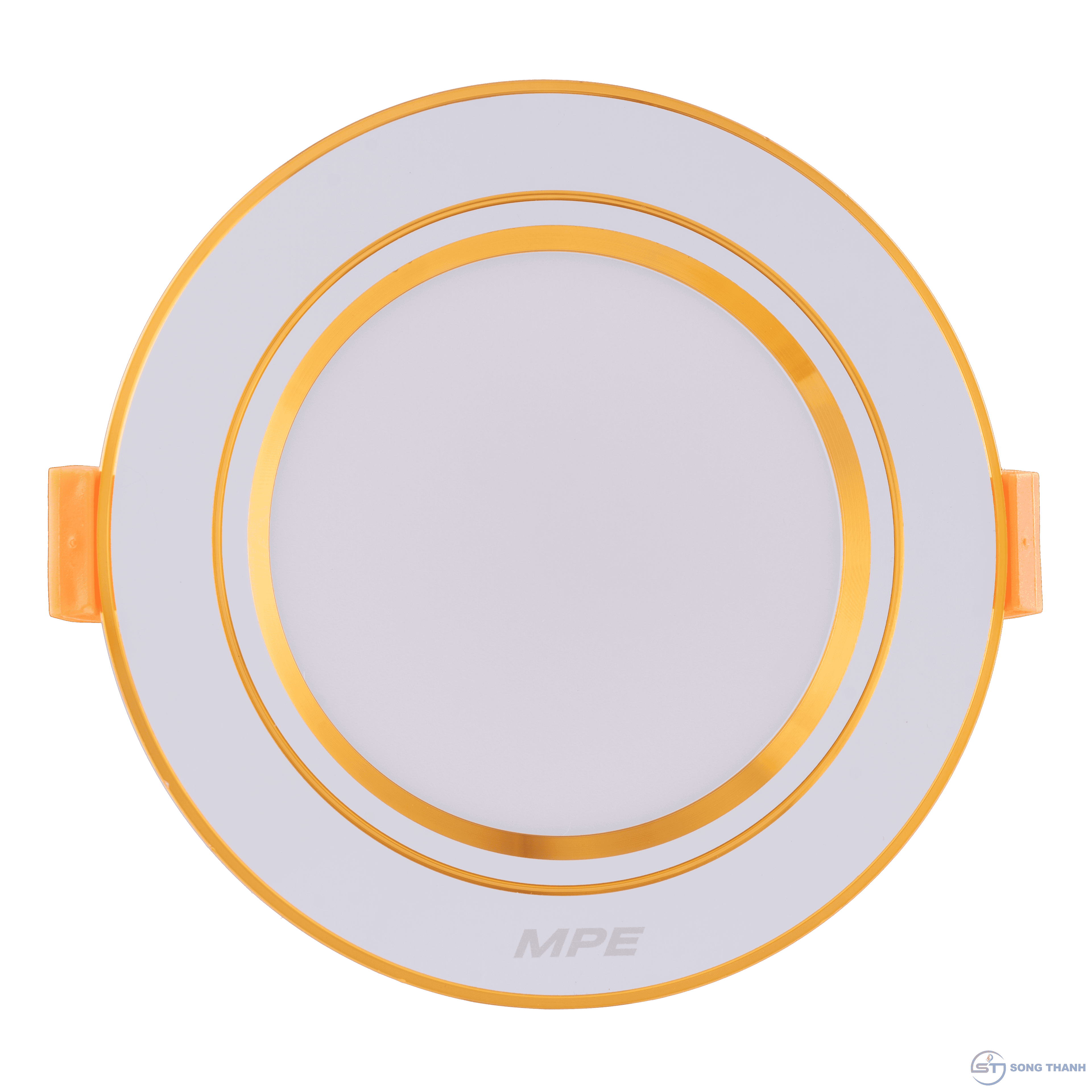 Đèn led downlight viền vàng