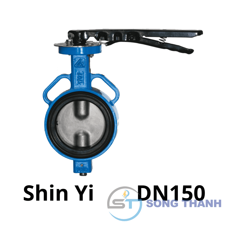 Van bướm tay gạt DN150