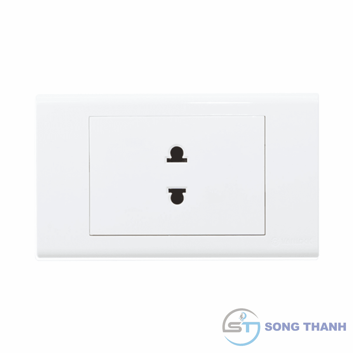 Ổ cắm đơn 2 chấu 16A
