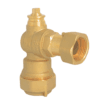 Van góc đồng liên hợp không tay MIHA - DN15