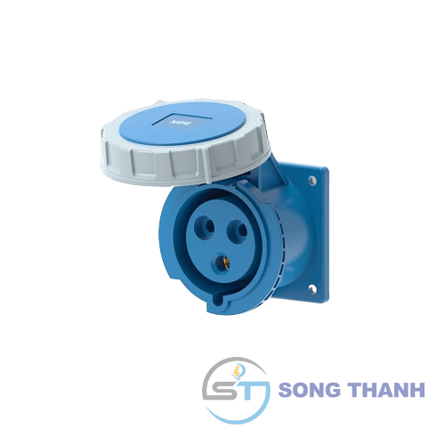 Ổ cắm công nghiệp gắn âm 2P+E