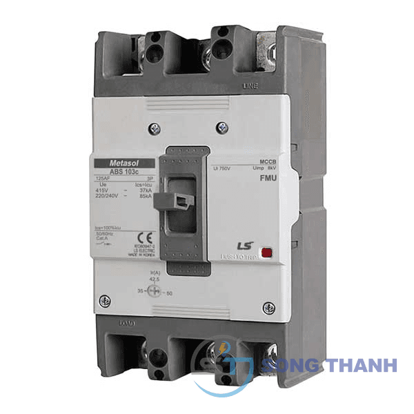 MCCB chỉnh dòng (75- 100A) 3P 37kA