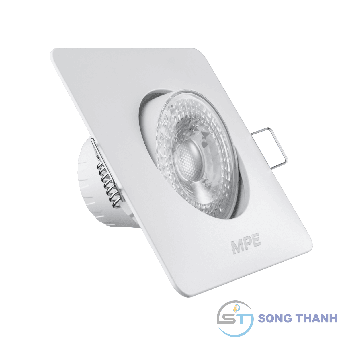 Đèn led downlight âm điều chỉnh góc chiếu mặt vuông