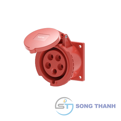 Ổ cắm công nghiệp gắn âm 3P+N+E