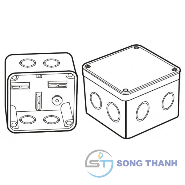 Hộp nối dây loại có lỗ chờ sẵn