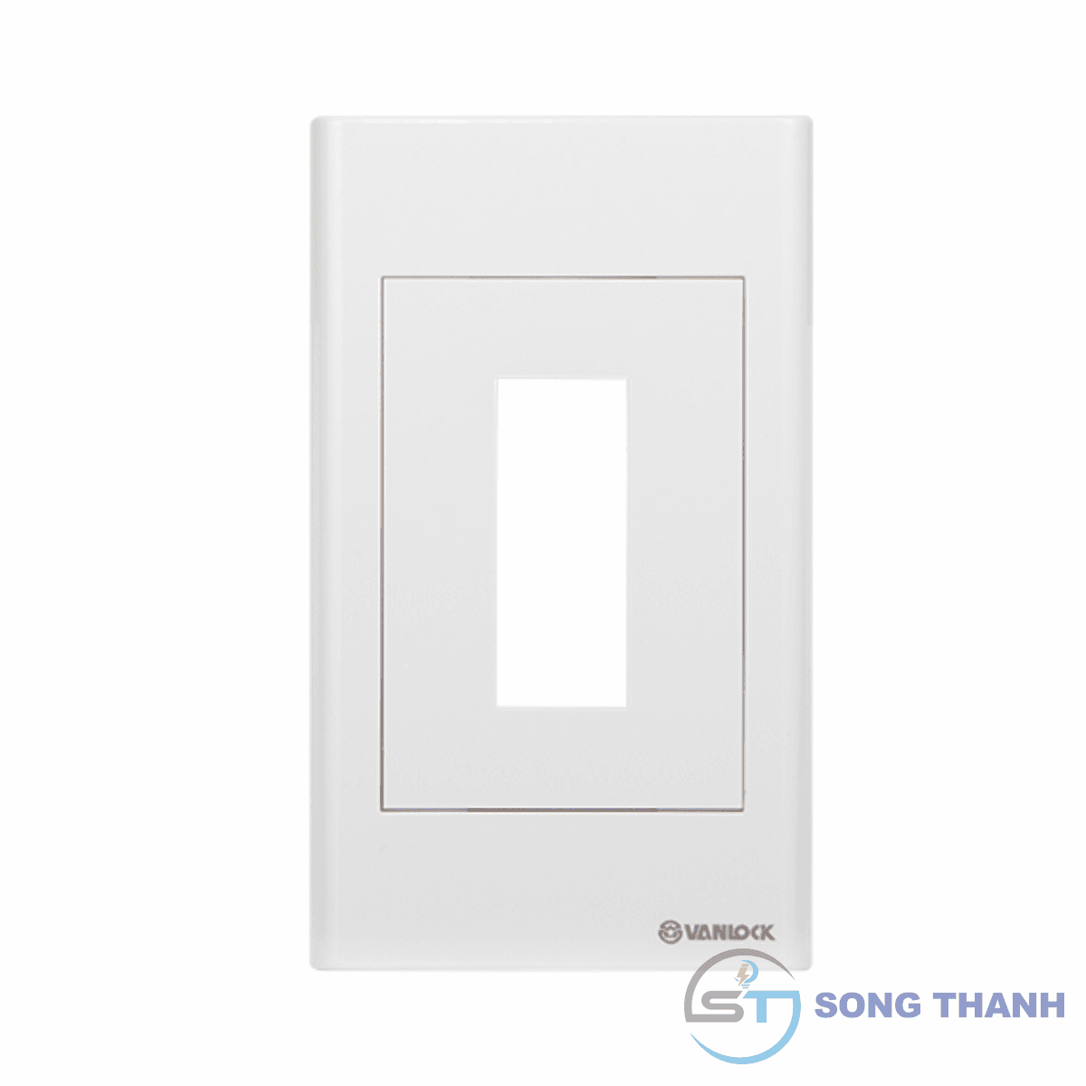 Mặt nhựa chứa 1 MCB kiểu M