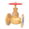 Van cầu đồng mặt bích một chiều MIHA-5K - DN40
