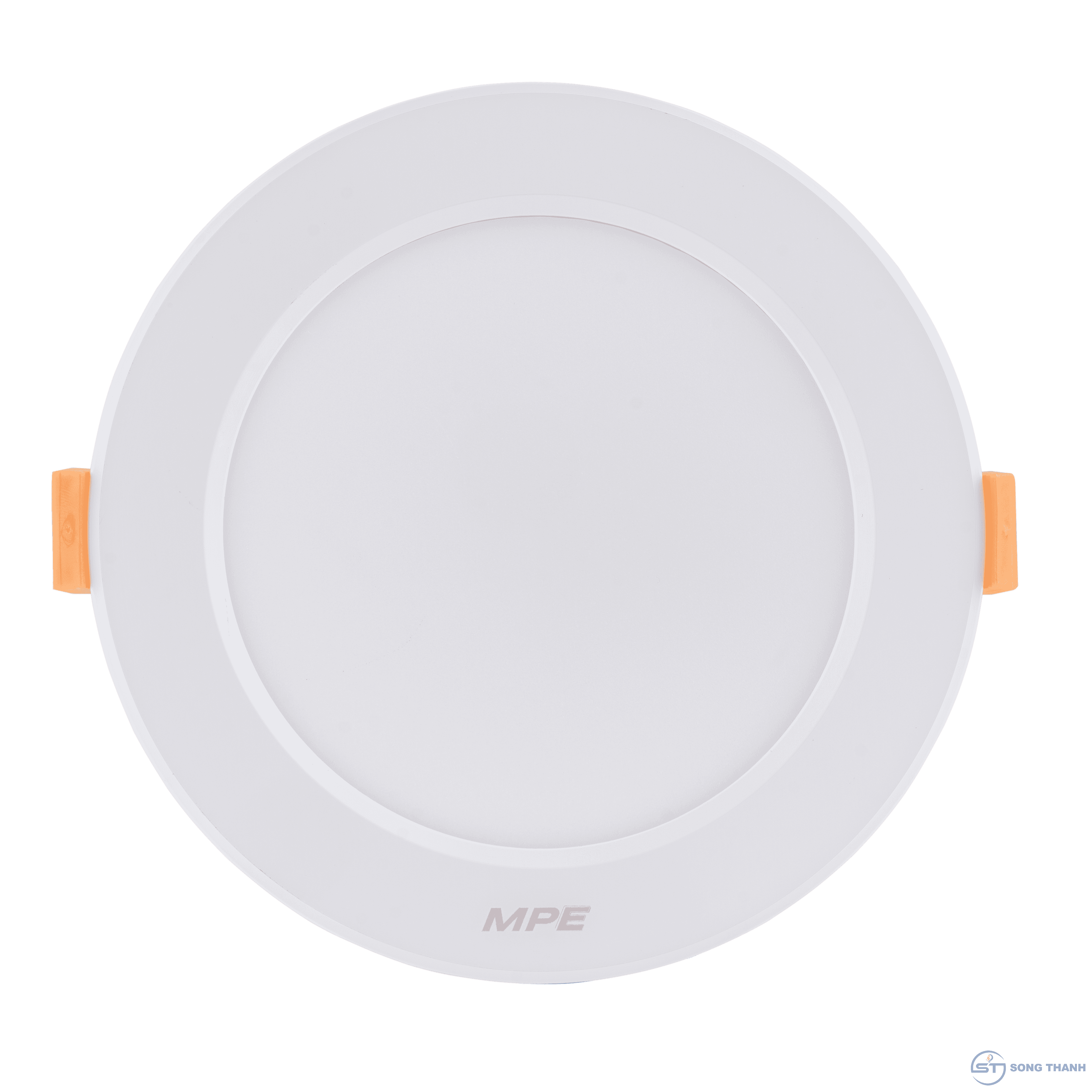 Đèn led downlight phi 118mm viền trắng