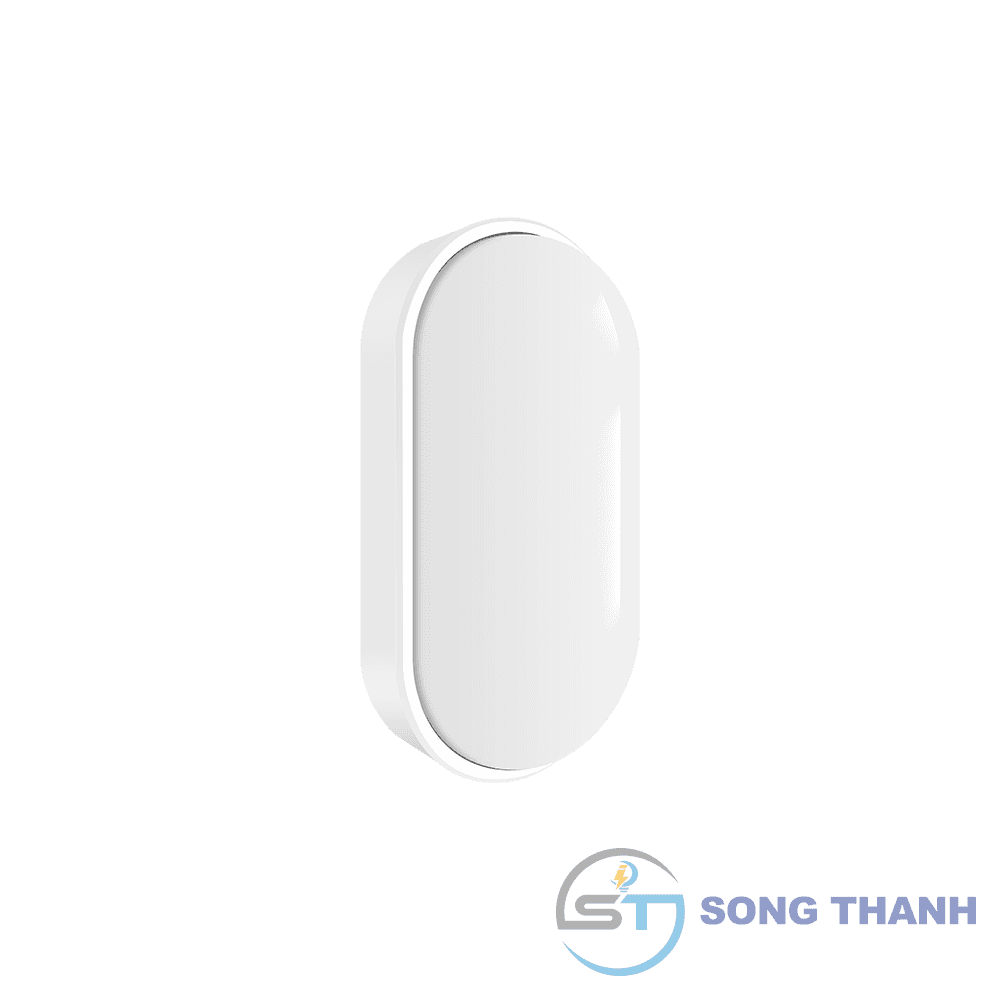 Đèn led ốp tường nổi, hình oval