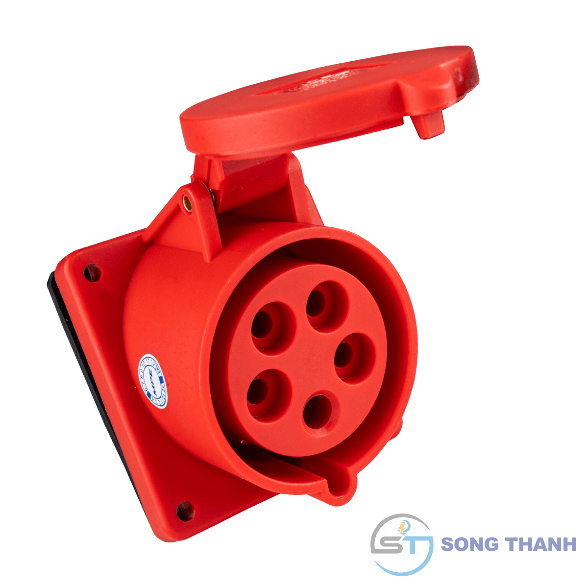 Ổ cắm cố định loại xéo 3P+N+E