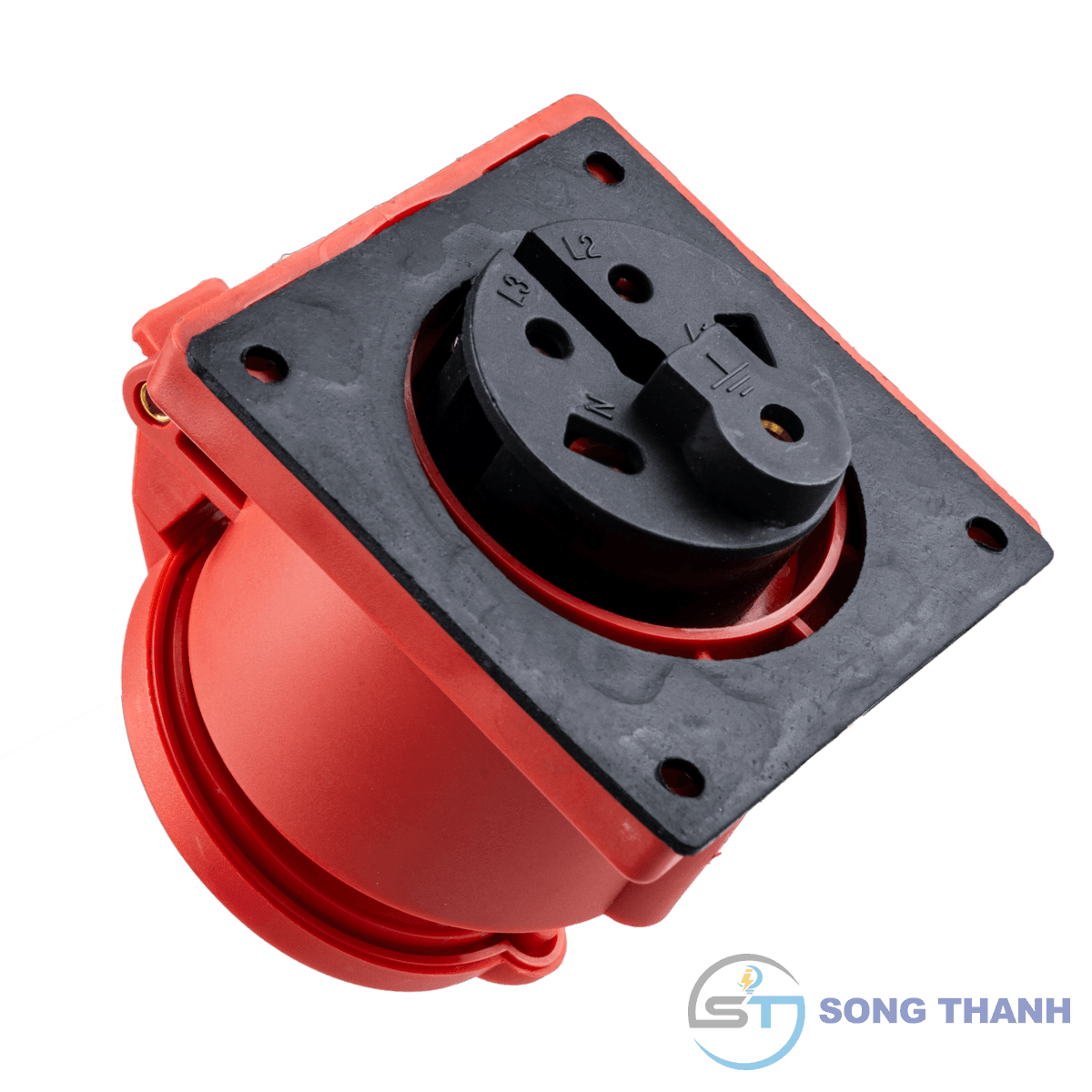 Ổ cắm cố định gắn âm 3P+N+E