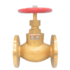 Van cầu đồng mặt bích một chiều MIHA-5K - DN20
