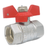 Van bi hợp kim tay bướm TUBO - DN15