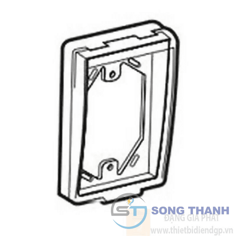 Hộp đậy phòng thấm nước dùng cho mặt công tắc chữ