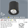Lon nổi led 647D 7W
