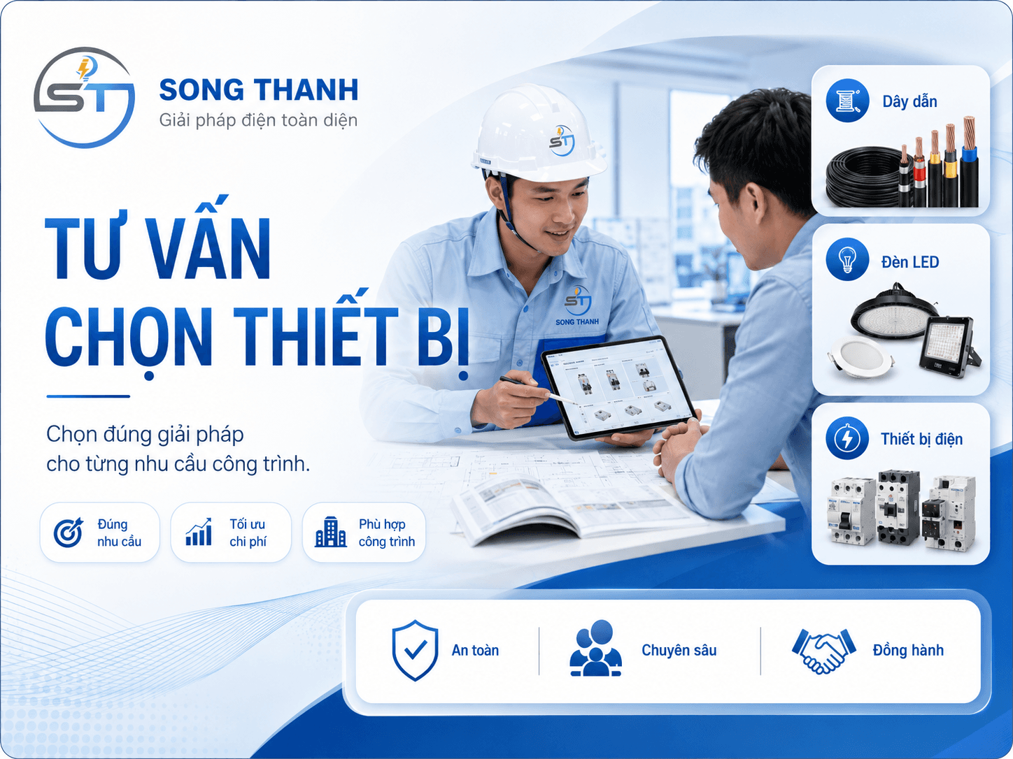 Tư vấn chọn thiết bị