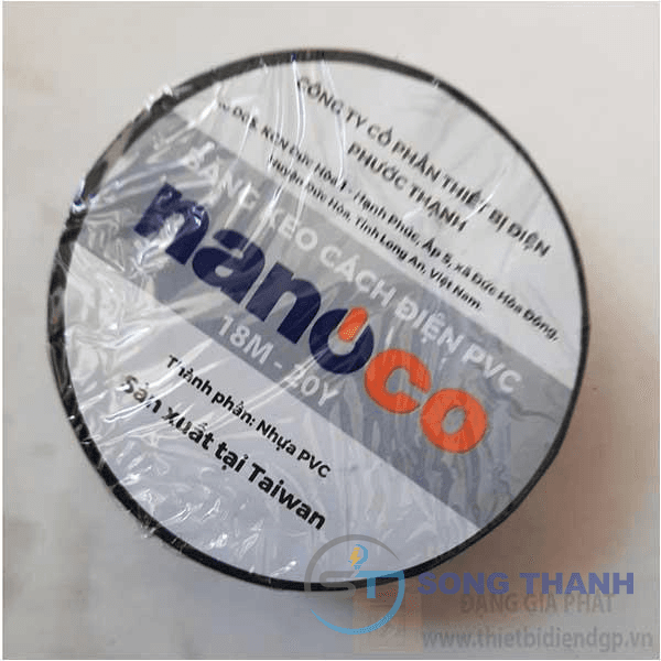 Băng Keo Cách Điện PVC 20 Yard (Đài Loan
