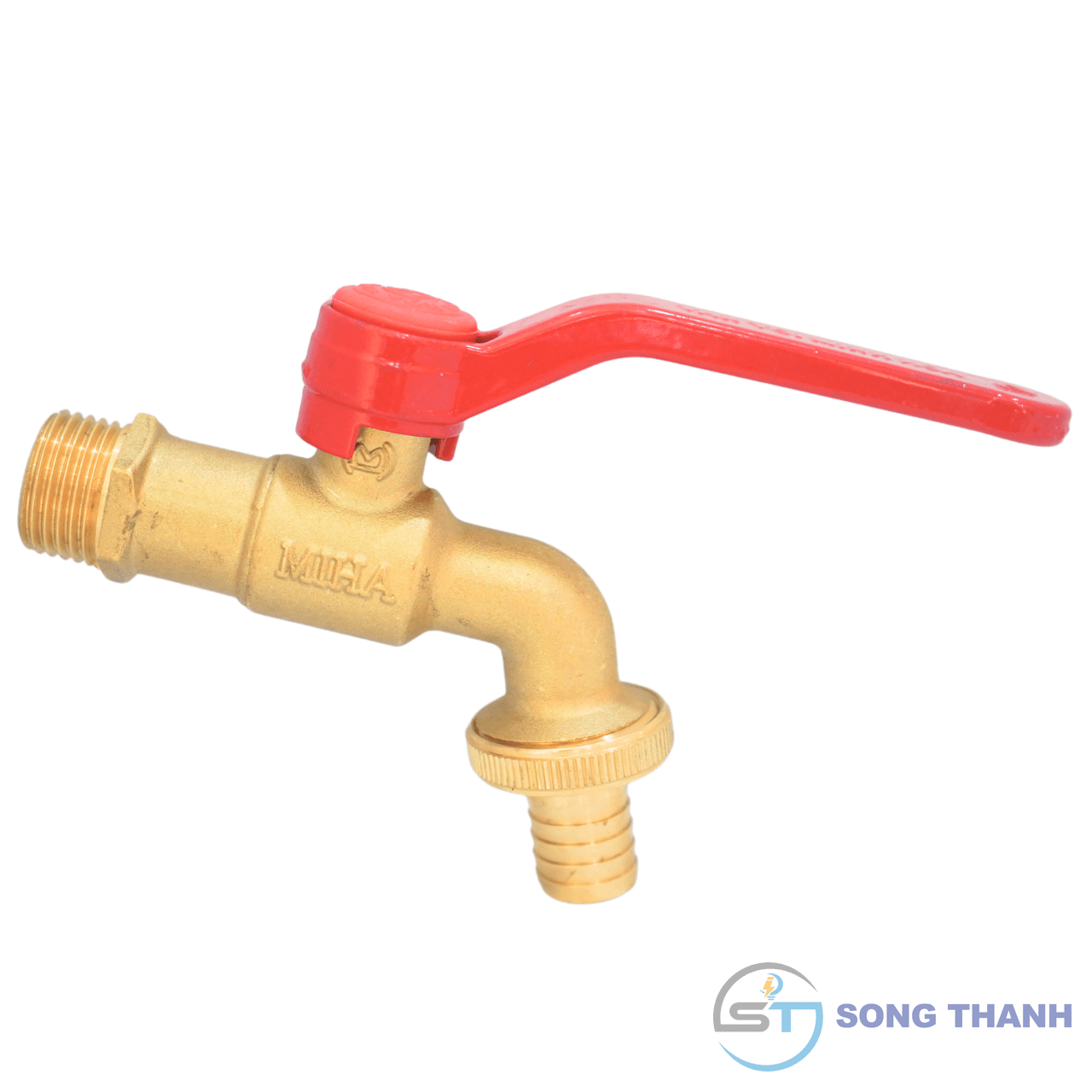 Vòi vườn đồng tay nhôm MIHA - DN15