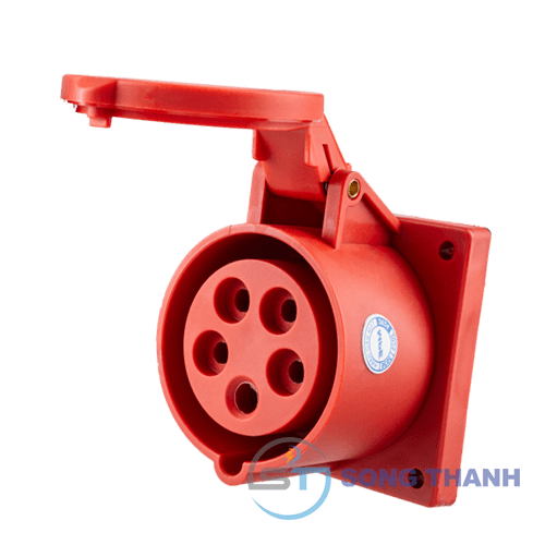 Ổ cắm cố định gắn âm 3P+N+E