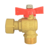 Van góc đồng tay nhựa ABS MIHA - DN15