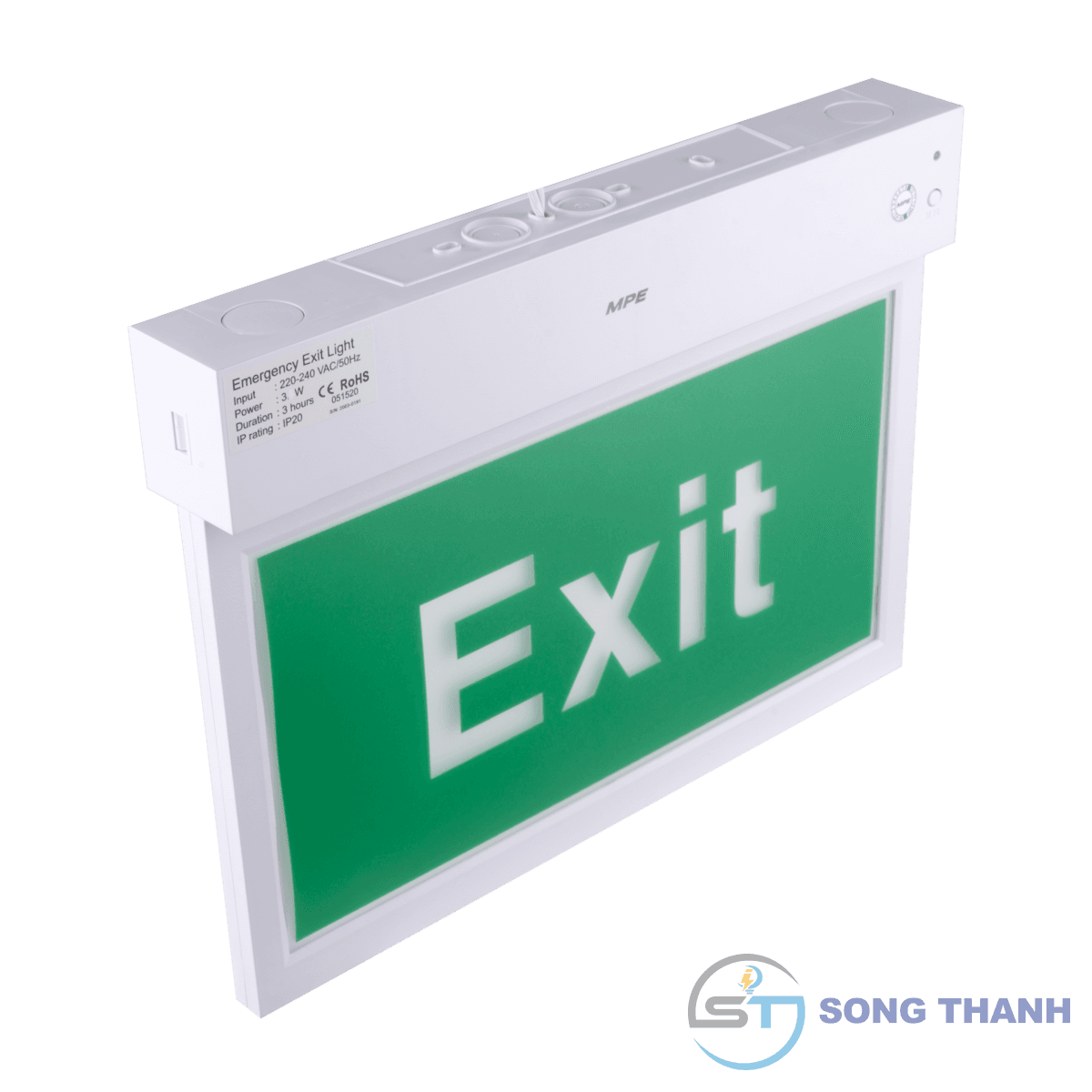 Đèn báo exit 1 mặt