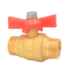 Van bi đồng ren ngoài tay bướm ABS MIHA - DN20