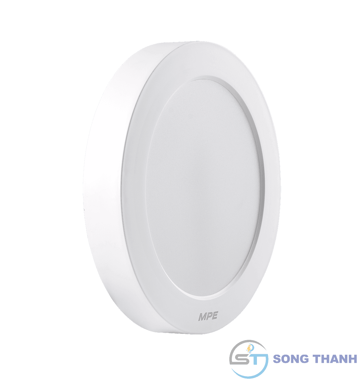 Đèn led panel tròn nổi, thân nhựa,