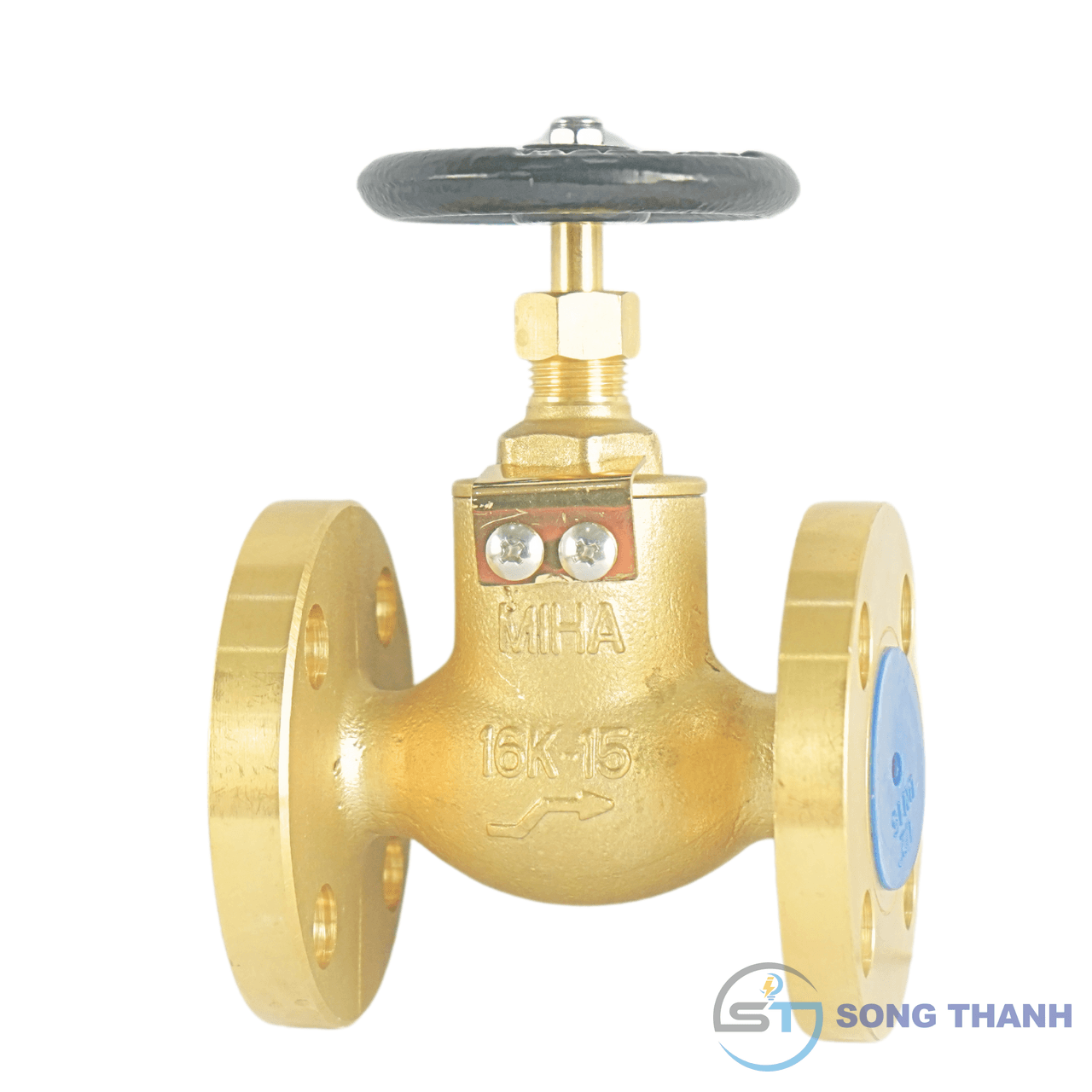 Van cầu đồng mặt bích 2 chiều MIHA-16K - DN50